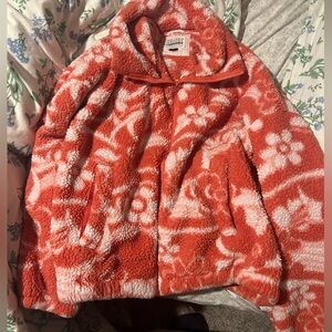 American eagle fluffy jacket